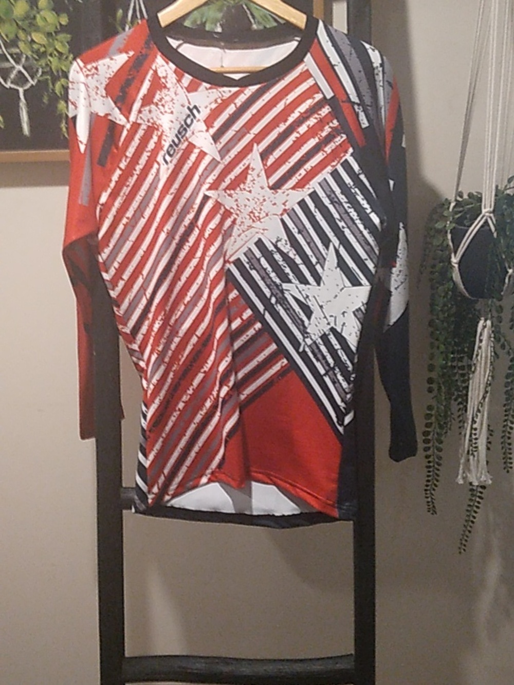 Men's Reusch Patriot II Soccer Goalie Shirt Size S